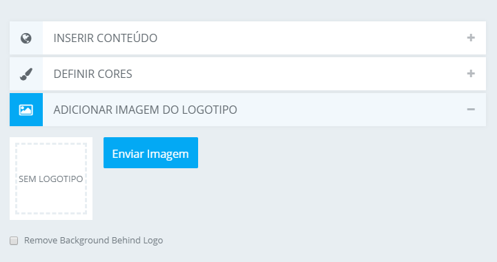 Adicionar logotipo